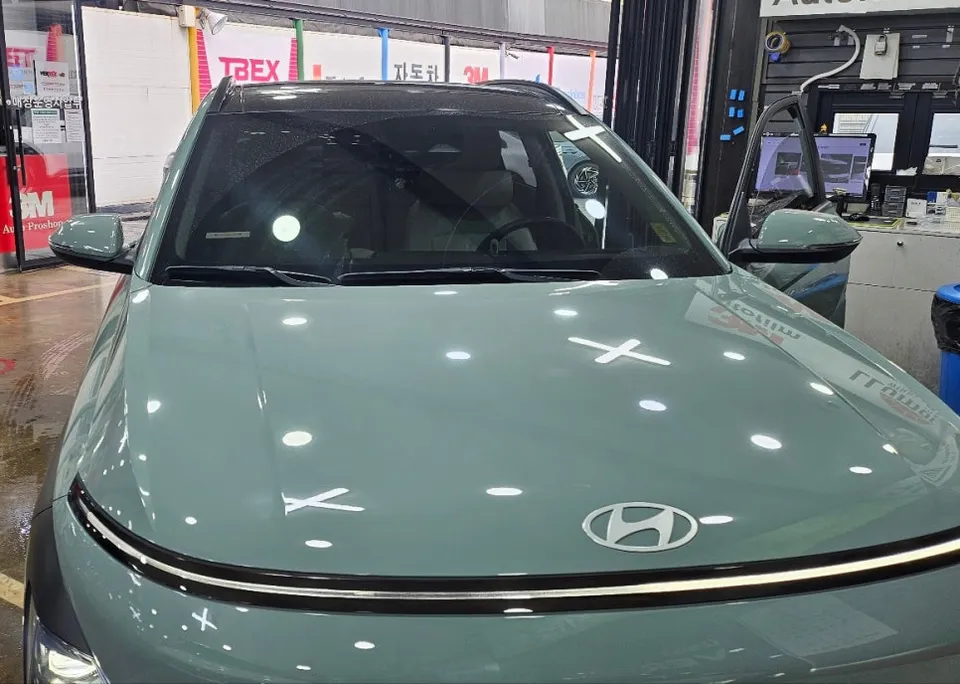 Hyundai Elantraのカーフィルム施工事例|費用目安・仕上がり 施工写真 2-1