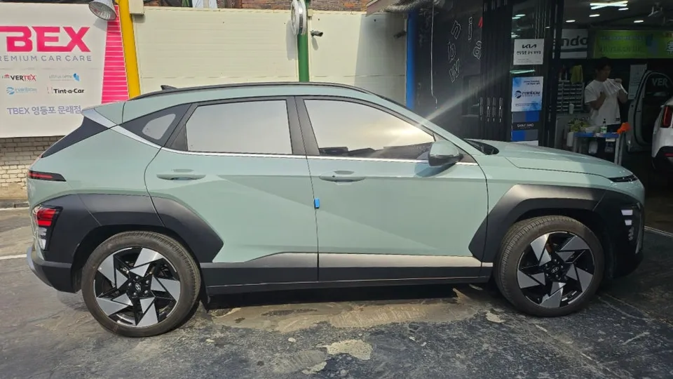 Hyundai Elantraのカーフィルム施工事例|費用目安・仕上がり 施工写真 3-2