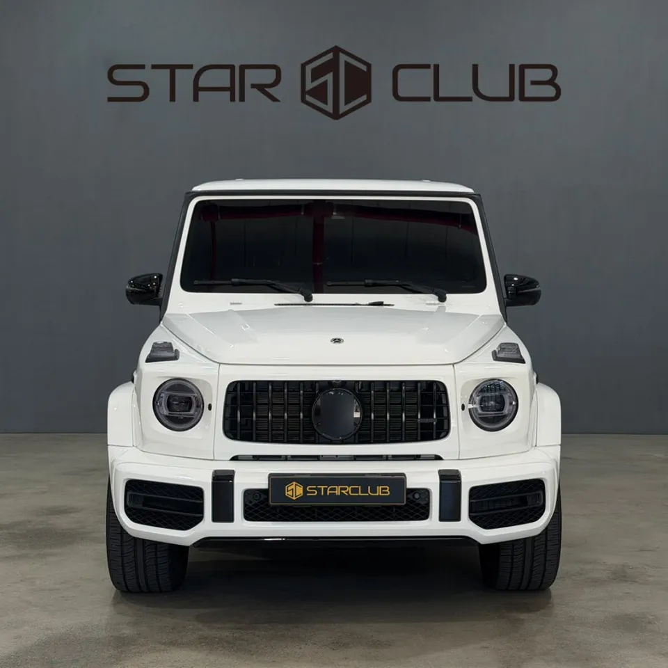 Mercedes-Benz G63 AMG exhaust upgrade installation result