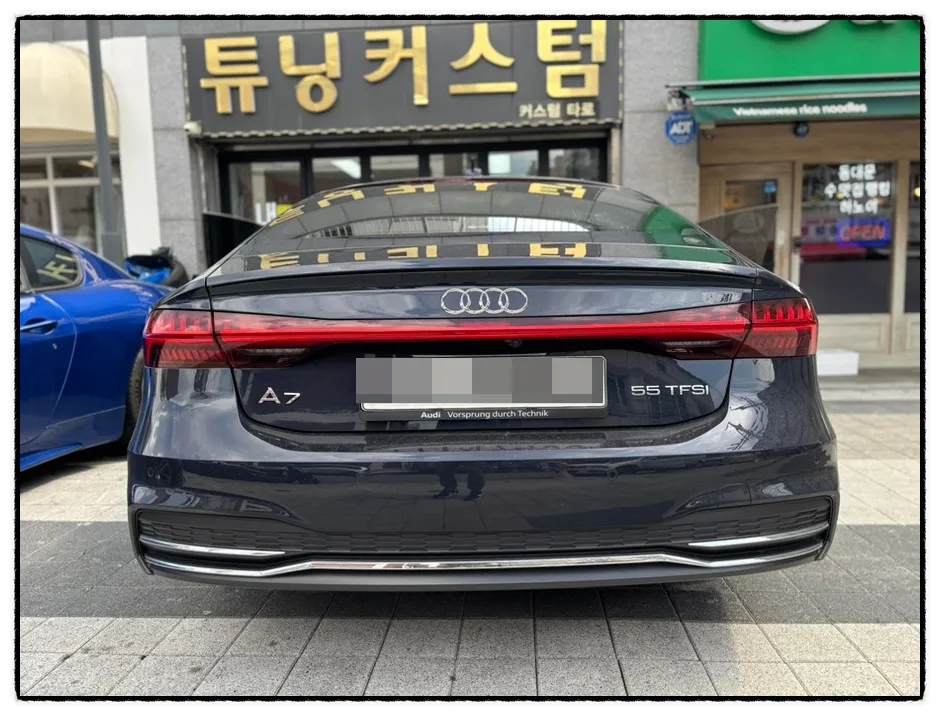 Audi A7 PPF施工事例｜費用目安と仕上がり 施工写真 2-2
