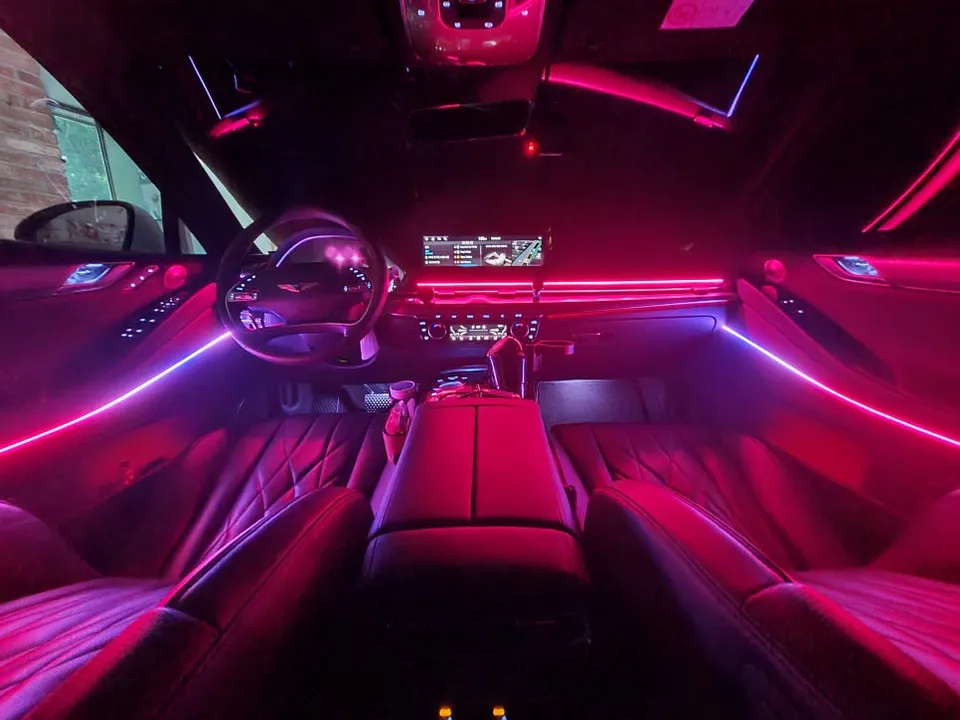Genesis G80 RG3 ambient lighting - Genesis G80 RG3 Ambient Lighting Review — Multi-Color Upgrade photo 4