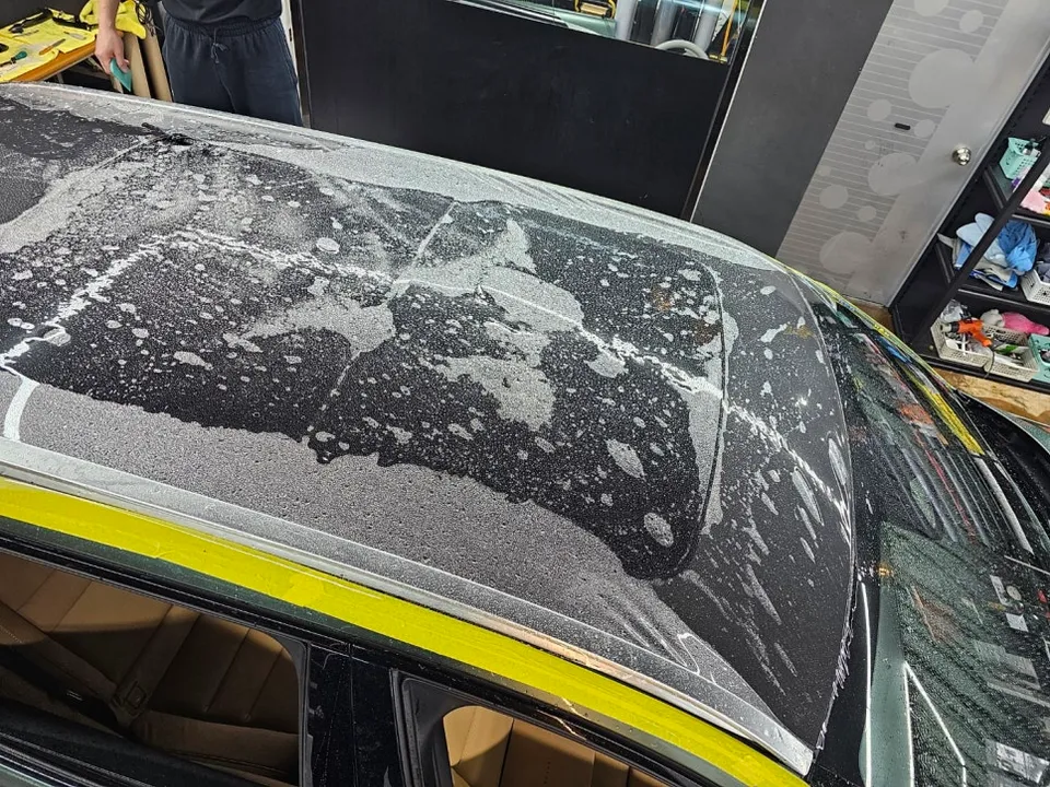 Volvo V60 PPF施工事例|費用目安と仕上がり 施工写真 2-3