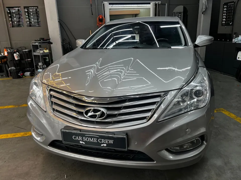 Hyundai Grandeur HGのカーフィルム施工事例|費用目安・仕上がり 施工写真 2-1