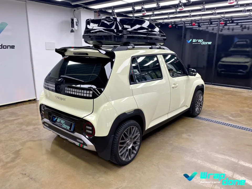 Hyundai Casper Electric vinyl wrap - Hyundai Casper Electric Vinyl Wrap Review — Cost & Results photo 3