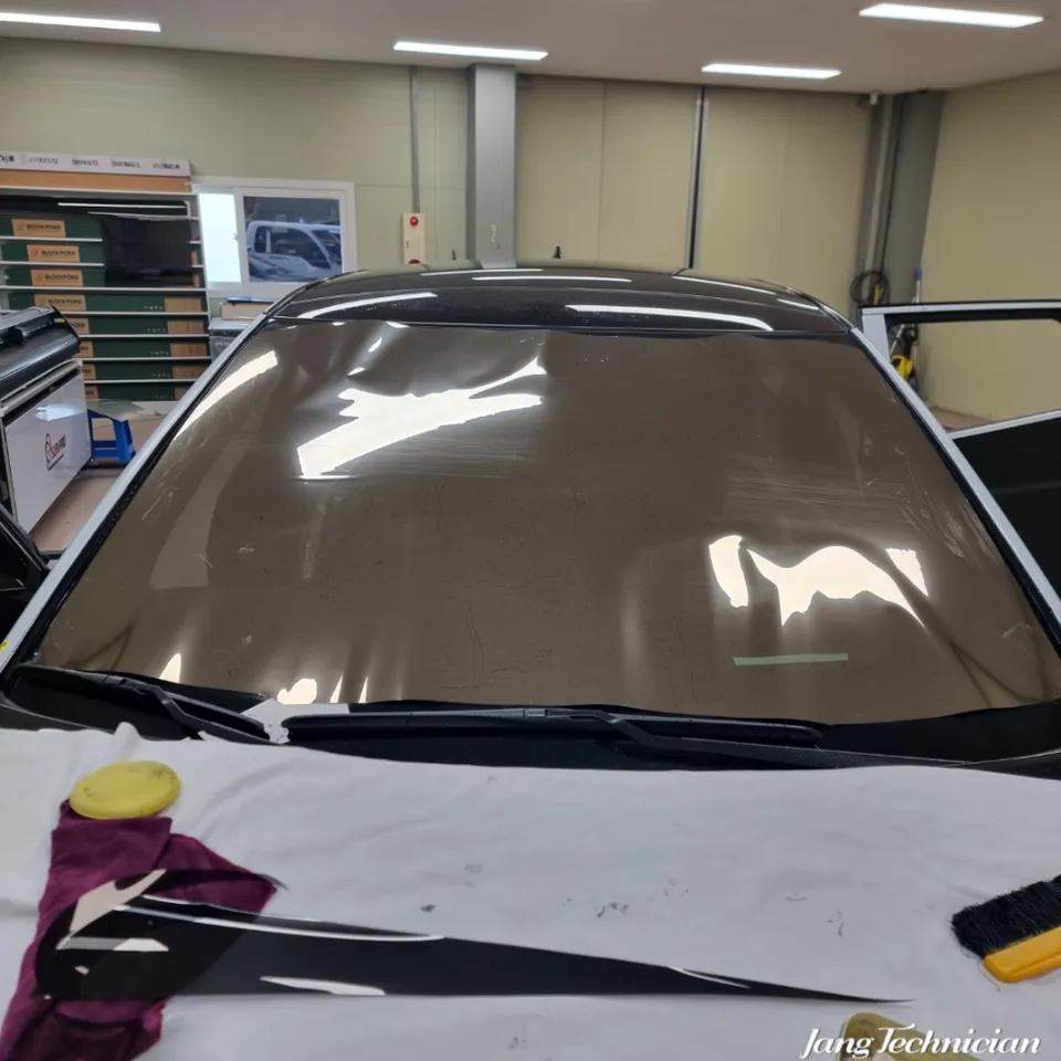 Kia EV6 window tinting - Kia EV6 Window Tinting Review: Champagne Gold 15% Full Cover photo 4