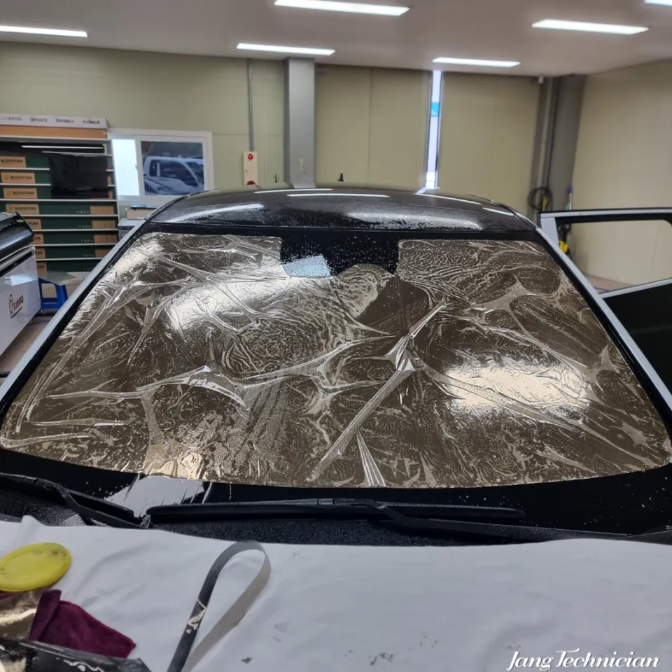 Kia EV6 window tinting - Kia EV6 Window Tinting Review: Champagne Gold 15% Full Cover photo 6