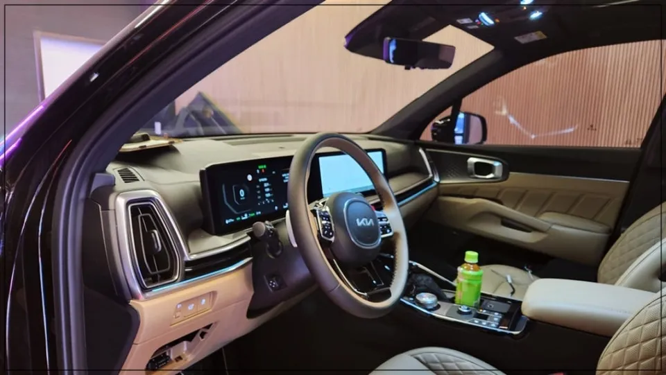 Kia Sorento MQ4 ambient lighting - Kia Sorento MQ4 Ambient Lighting Review - Cost & Results photo 4