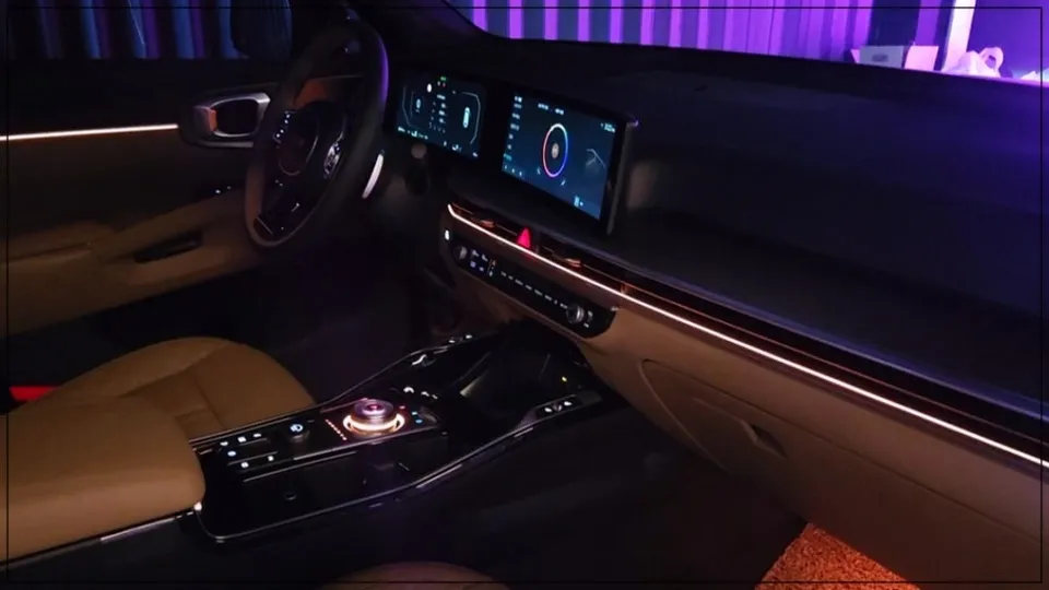Kia Sorento MQ4 ambient lighting - Kia Sorento MQ4 Ambient Lighting Review - Cost & Results photo 5