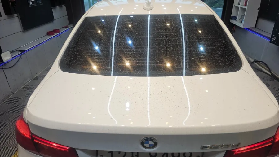 BMW 3 Series ceramic coating installation result
