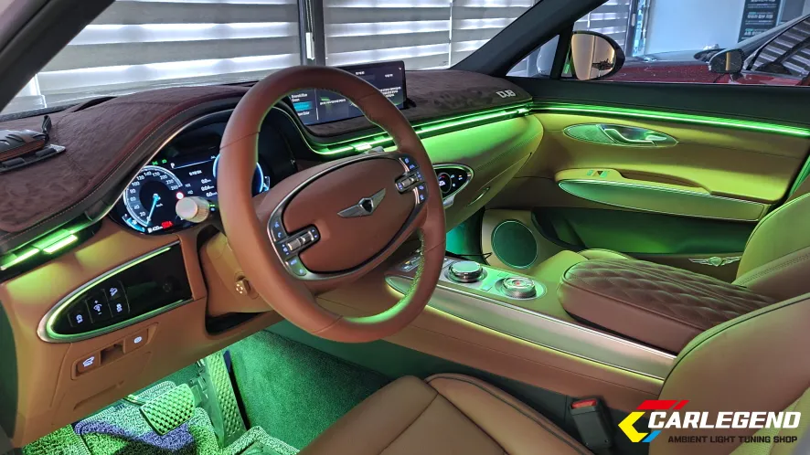 Genesis GV70 ambient lighting - Genesis GV70 Ambient Lighting Upgrade - Premium Interior LED photo 3