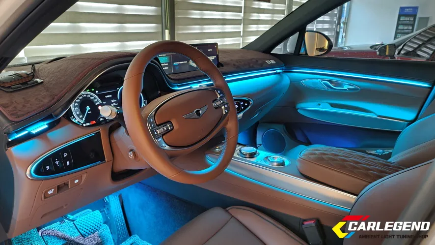 Genesis GV70 ambient lighting - Genesis GV70 Ambient Lighting Upgrade - Premium Interior LED photo 4