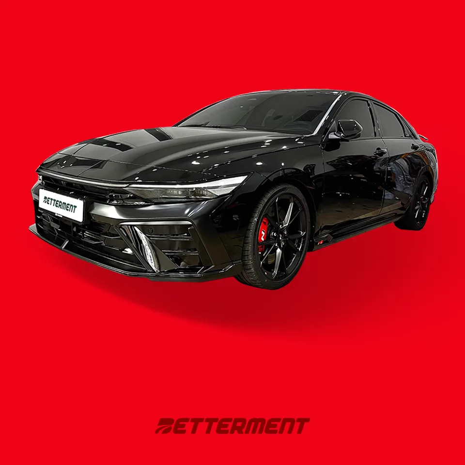 Hyundai Elantra N Vinyl Wrap Review: All-Black Transformation