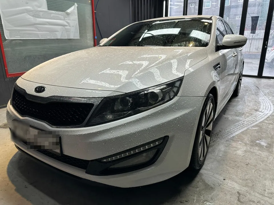 Kia K5 paint correction installation result