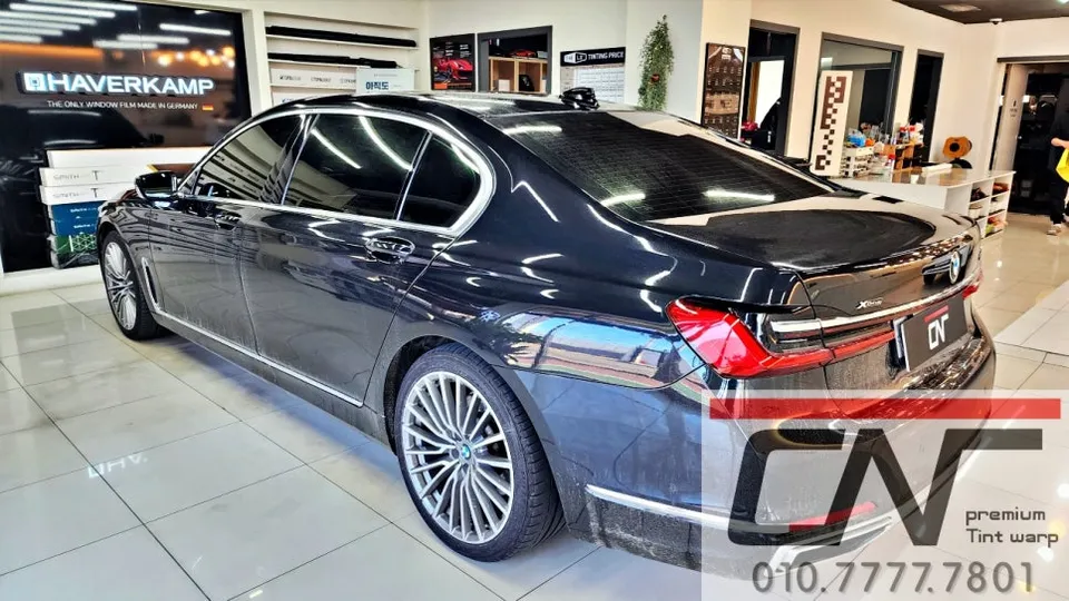 BMW 7 Series G11/G12 カーフィルム施工事例|費用目安・仕上がり 施工写真 3-2