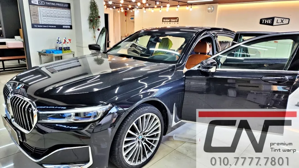 BMW 7 Series G11/G12 カーフィルム施工事例|費用目安・仕上がり 施工写真 1-3