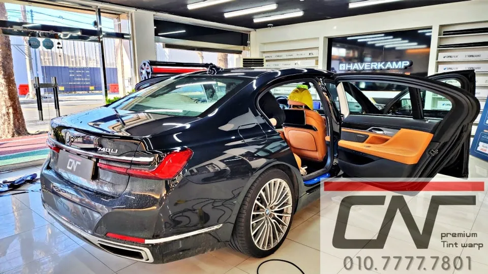 BMW 7 Series G11/G12 カーフィルム施工事例|費用目安・仕上がり 施工写真 3-3