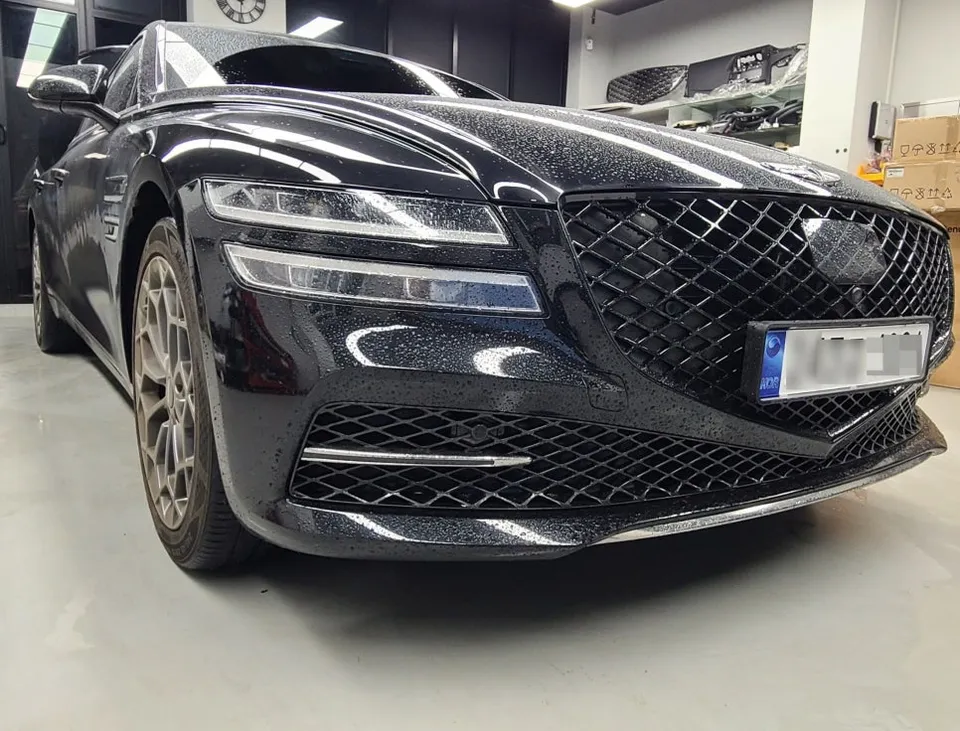 Genesis G80 body kit - Genesis G80 Body Kit Review — Enhanced Black Edition Look photo 4