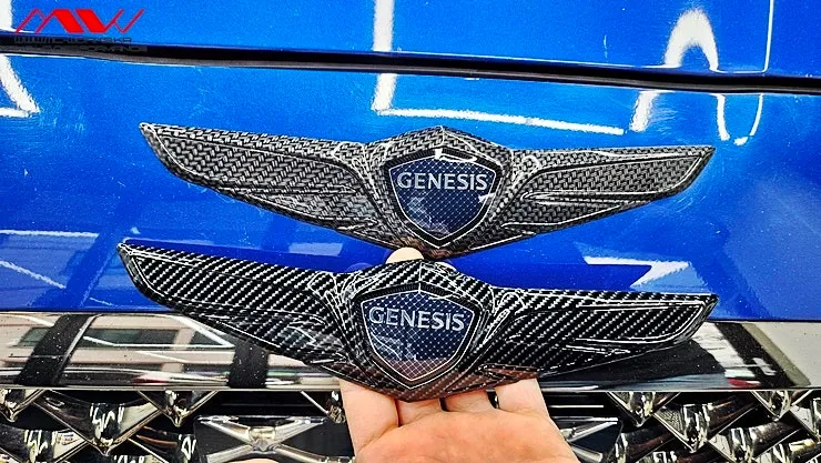 Genesis G70のカーラッピング事例|費用目安・仕上がり 施工写真 1-2