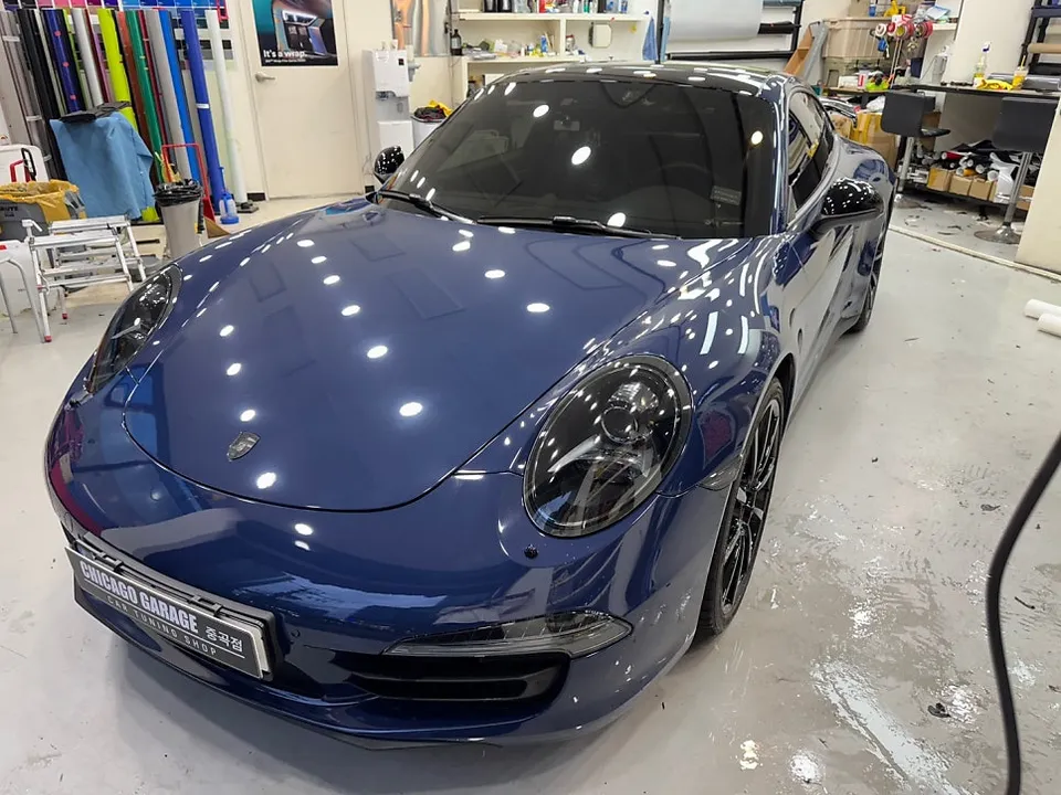 ポルシェ911 PPF施工事例|費用目安と仕上がり 施工写真 1-1