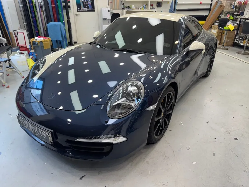ポルシェ911 PPF施工事例|費用目安と仕上がり 施工写真 2-1