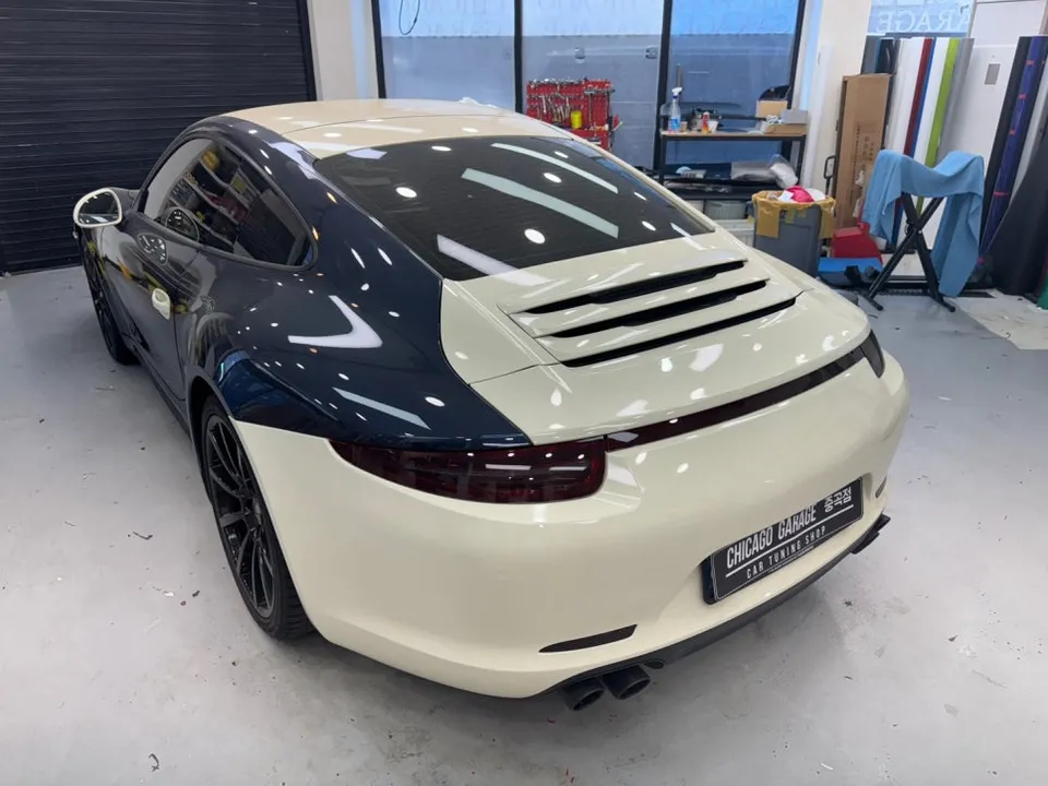 ポルシェ911 PPF施工事例|費用目安と仕上がり 施工写真 1-2
