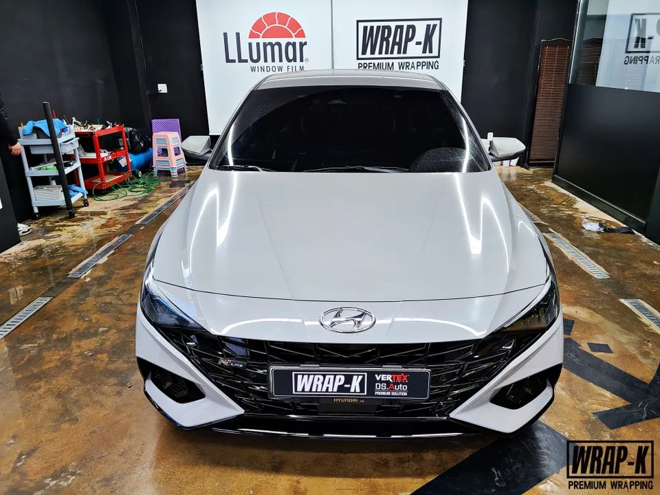 Hyundai Elantra window tinting - Hyundai Elantra CN7 Window Tinting Review — Professional Film photo 3