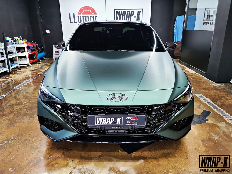 Hyundai Elantra window tinting - Hyundai Elantra CN7 Window Tinting Review — Professional Film photo 4