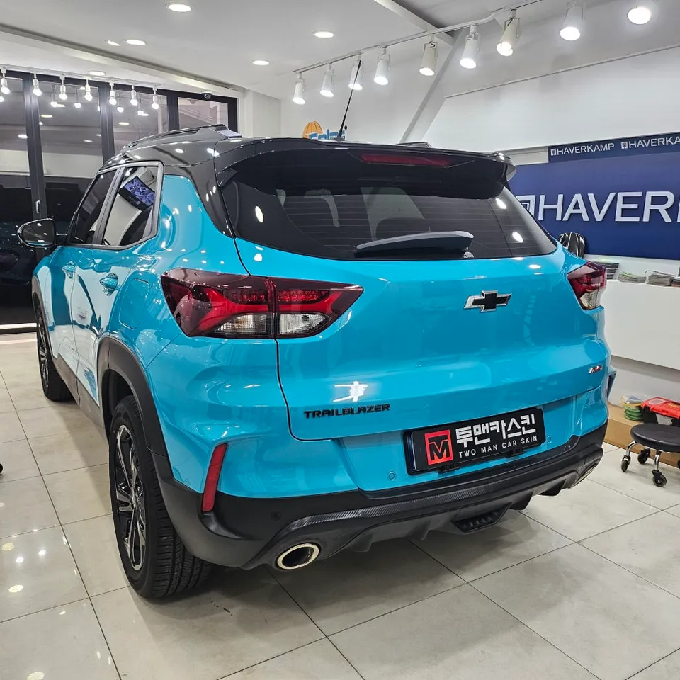 Chevrolet Trailblazerのカーラッピング事例|費用目安・仕上がり 施工写真 1-2
