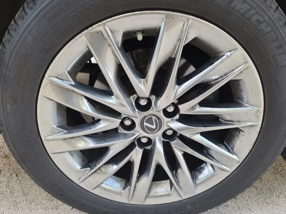Lexus LS500 wheel repair - Lexus LS500 Wheel Repair & Painting Review — Perfect Hyper Silver photo 3