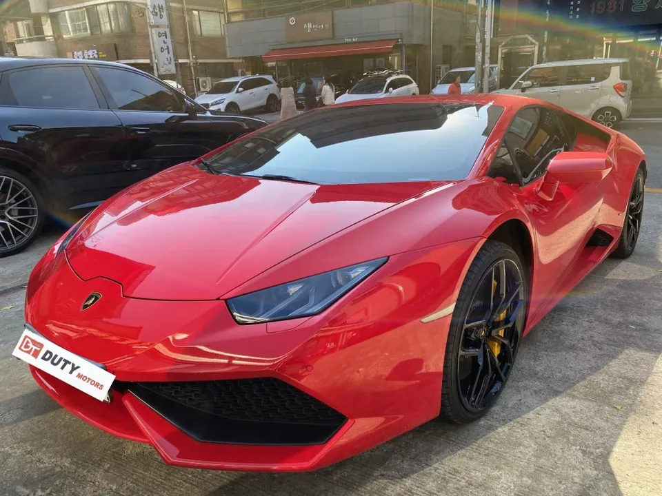 Lamborghini Huracán wheel repair installation result
