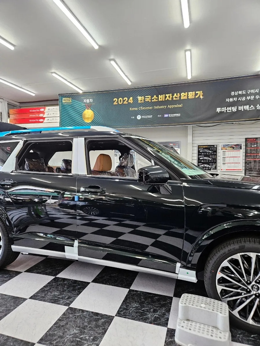Hyundai Palisadeのカーフィルム施工事例|費用目安と仕上がり 施工写真 3-3