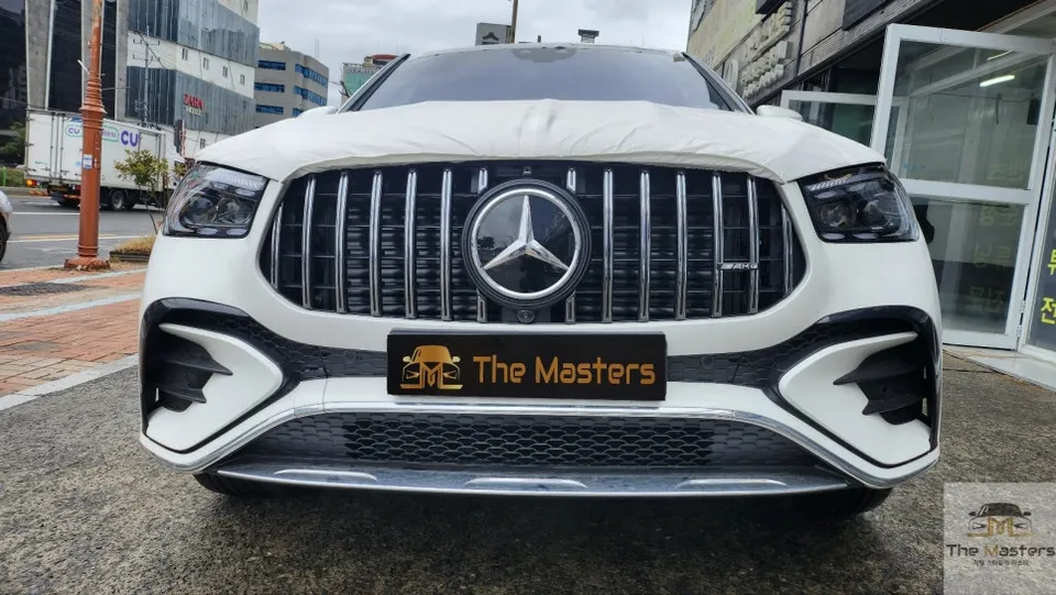 Mercedes-Benz GLE W167 body kit installation result