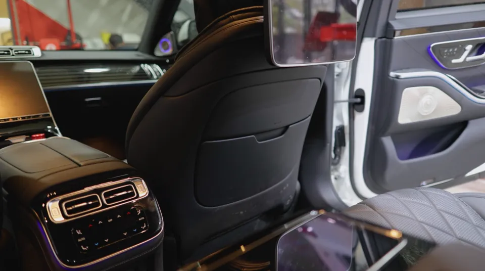 Mercedes-Benz S-Class W223 interior customization review