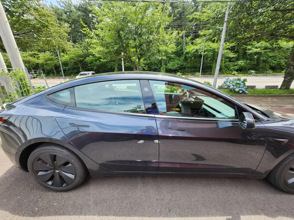 Tesla Model 3 PPF施工事例｜費用目安と仕上がり 施工写真 3-1