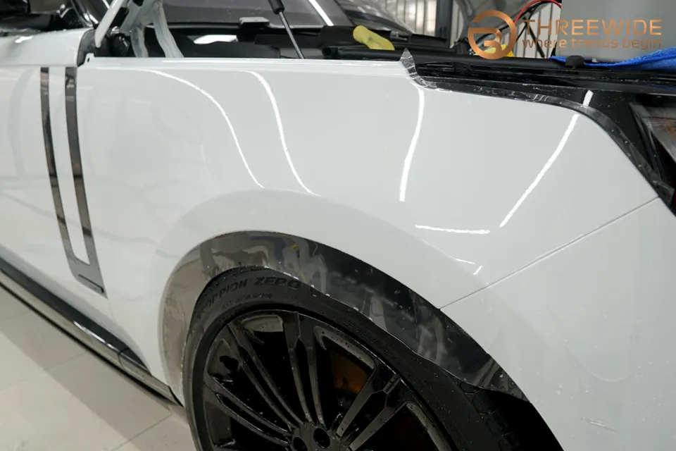 Land Rover Vogue PPF施工事例|費用目安と仕上がり 施工写真 3-2