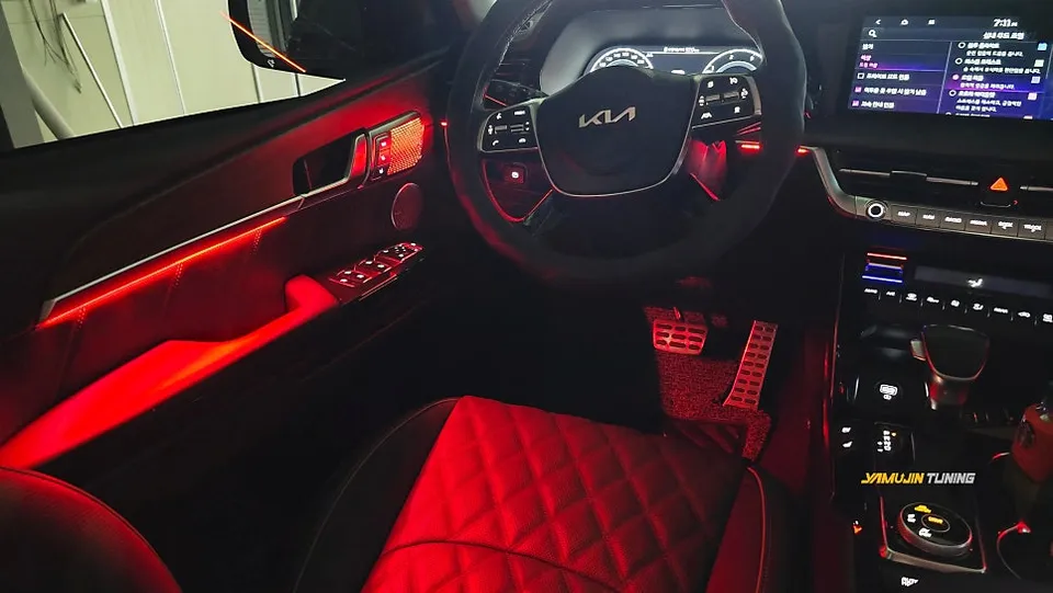 Kia Mohave The Master ambient lighting - Kia Mohave The Master Ambient Lighting Review: Cost & Results photo 3