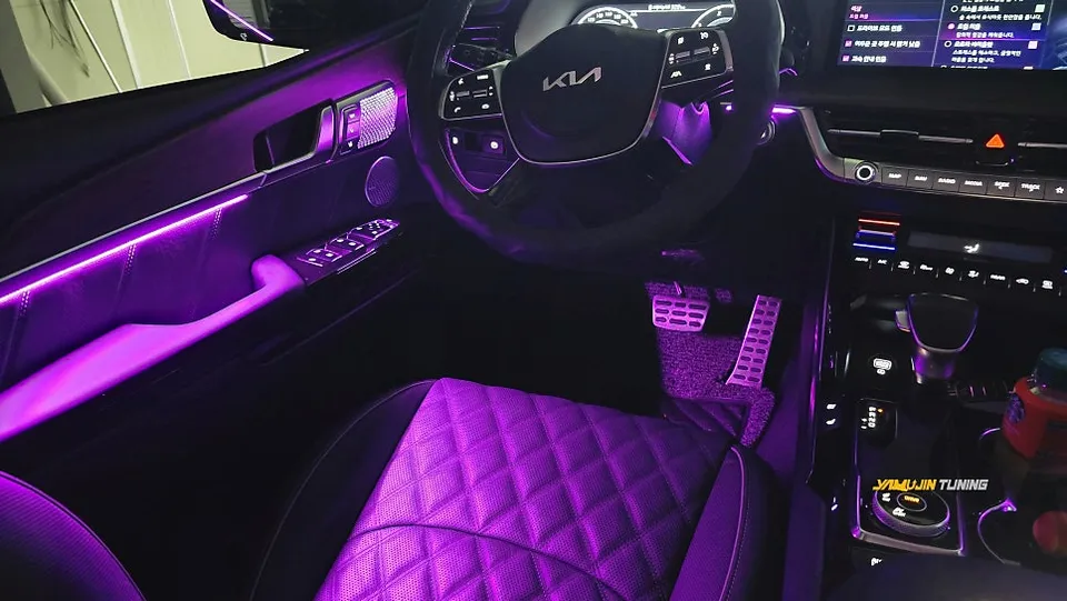 Kia Mohave The Master ambient lighting - Kia Mohave The Master Ambient Lighting Review: Cost & Results photo 4