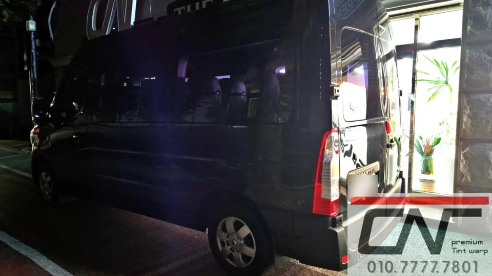 Renault Master window tinting - Renault Master Window Tinting Review - SolarGarde Vogue photo 3