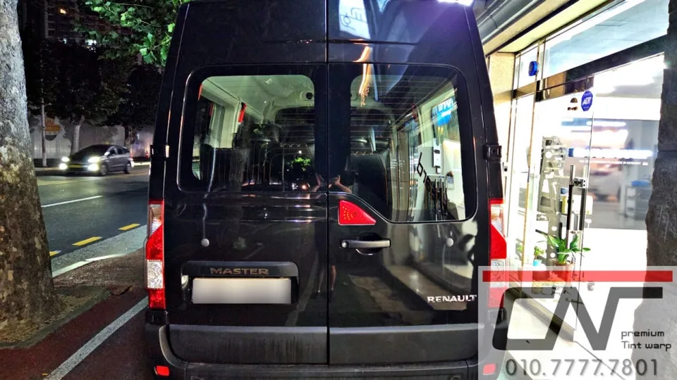 Renault Master window tinting - Renault Master Window Tinting Review - SolarGarde Vogue photo 4