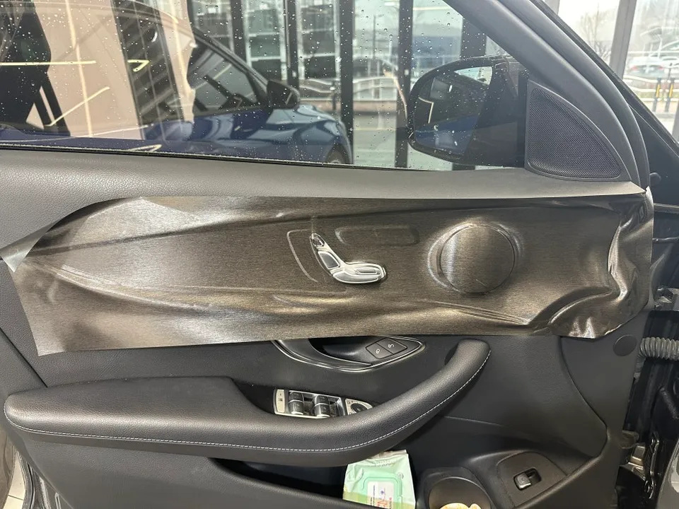 Mercedes-Benz E-Class W213のカーラッピング事例 施工写真 6