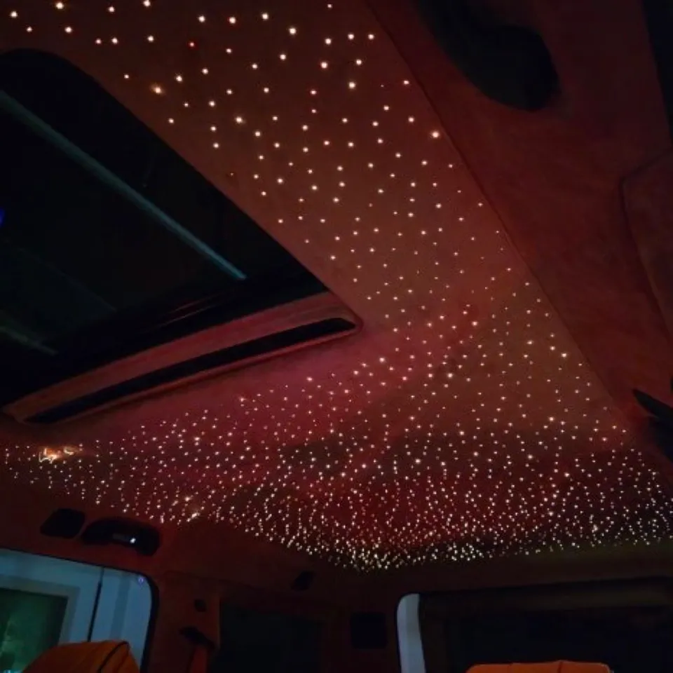 Mercedes-Benz G63 Ambient Lighting Review — Galaxy Ceiling Install photo 2