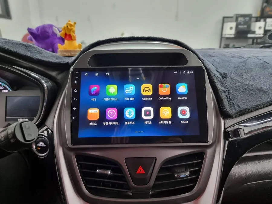 Chevrolet The Next SparkのAndroid Auto・CarPlay取付事例 施工写真 1-2