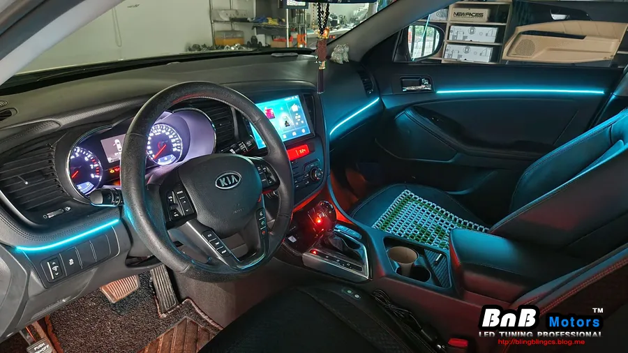 Kia K5 1st Gen ambient lighting - Kia K5 1st Gen Ambient Lighting Review — Cost & Results photo 5