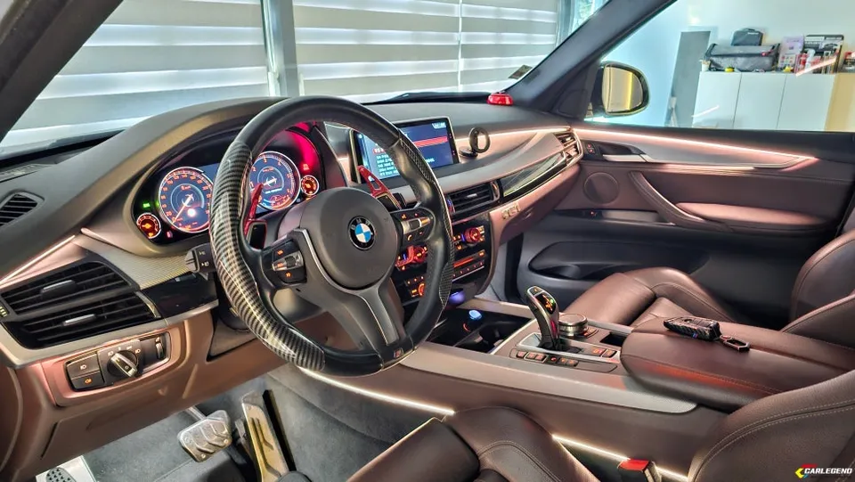 BMW X5 F15 ambient lighting - BMW X5 F15 Ambient Lighting Upgrade: Beyond Stock photo 3