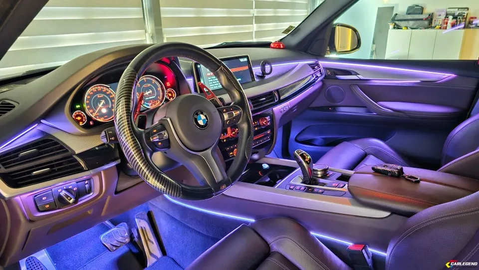 BMW X5 F15 ambient lighting - BMW X5 F15 Ambient Lighting Upgrade: Beyond Stock photo 4