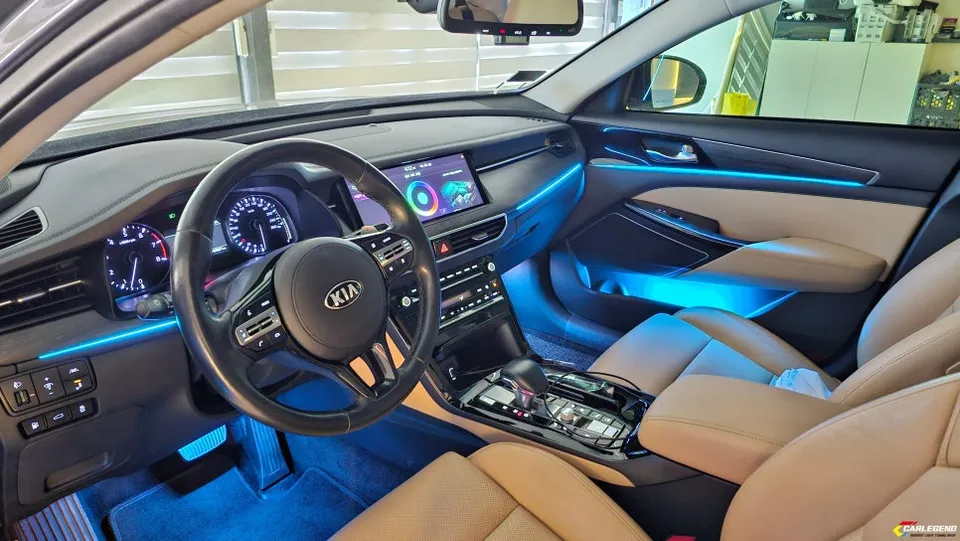 Kia K7 Premier ambient lighting - Kia K7 Premier Ambient Lighting Review: Cost & Results photo 4