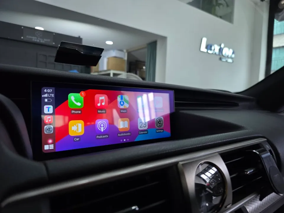 Lexus ISのAndroid Auto・CarPlay取付事例 施工写真 4-2