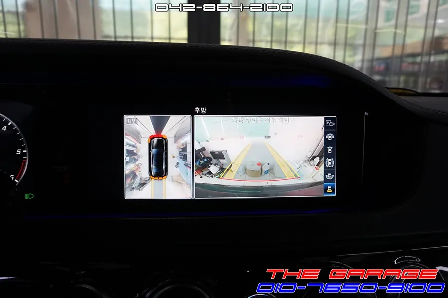 Mercedes-Benz S-ClassのAndroid Auto・CarPlay取付事例 施工写真 3-2