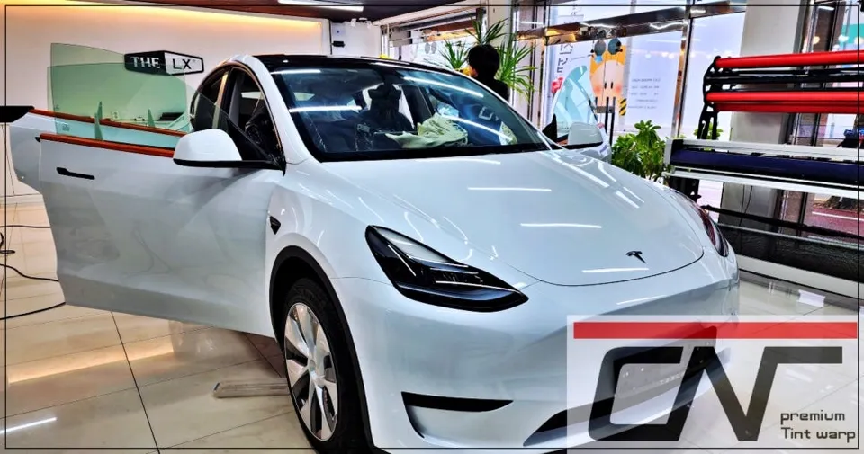 Tesla Model Y window tinting - Tesla Model Y Window Tinting Review — Heat Rejection & Privacy photo 5
