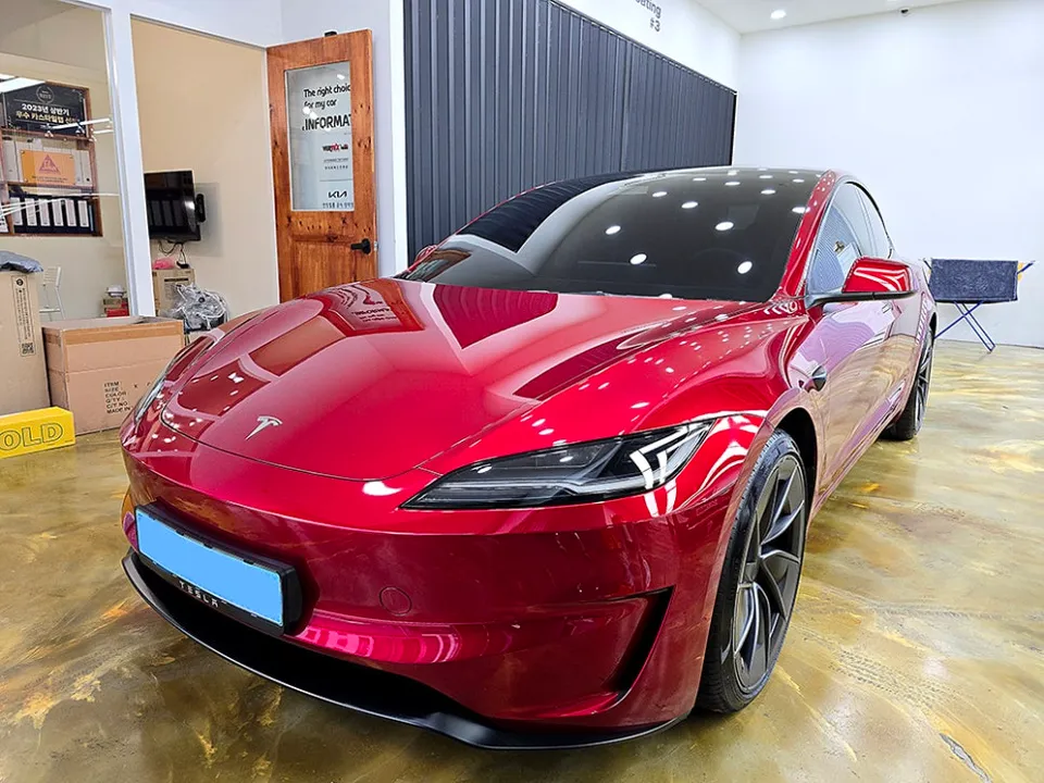 Tesla Model 3 window tinting - Tesla Model 3 Window Tinting Review — Heat Rejection Film photo 3